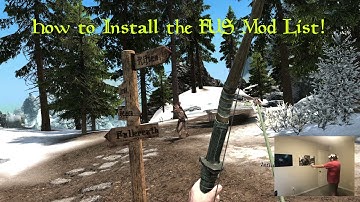 How to install the FUS Mod List for Skyrim VR!