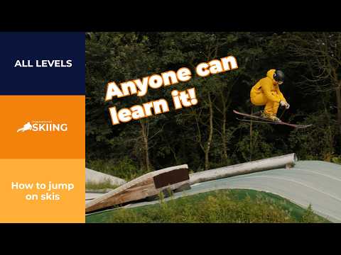 How to jump on skis // Best tips and 3 easy steps