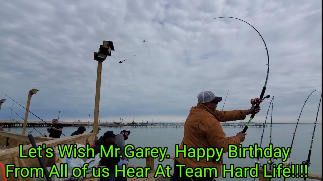 Happy Birthday Team Hard Life Member Mr.Garey Lester Testing out Team Hard Life Rods 10oz pyramid