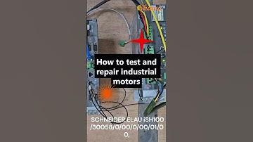Servo Motor repairing and testing #schneider #repairingvideo #servomotor #servomotorrepair