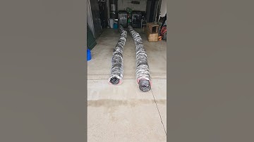 DO YOU STRETCH YOUR FLEX DUCT BEFORE ITS INSTALLED? #shorts