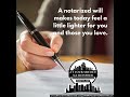 Need a Will Notarized? We Come to You. #CharlestonSC #NorthCharleston