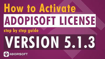 Activate License Using QR Code Scanner | AdoPiSoft Version 5.1.3