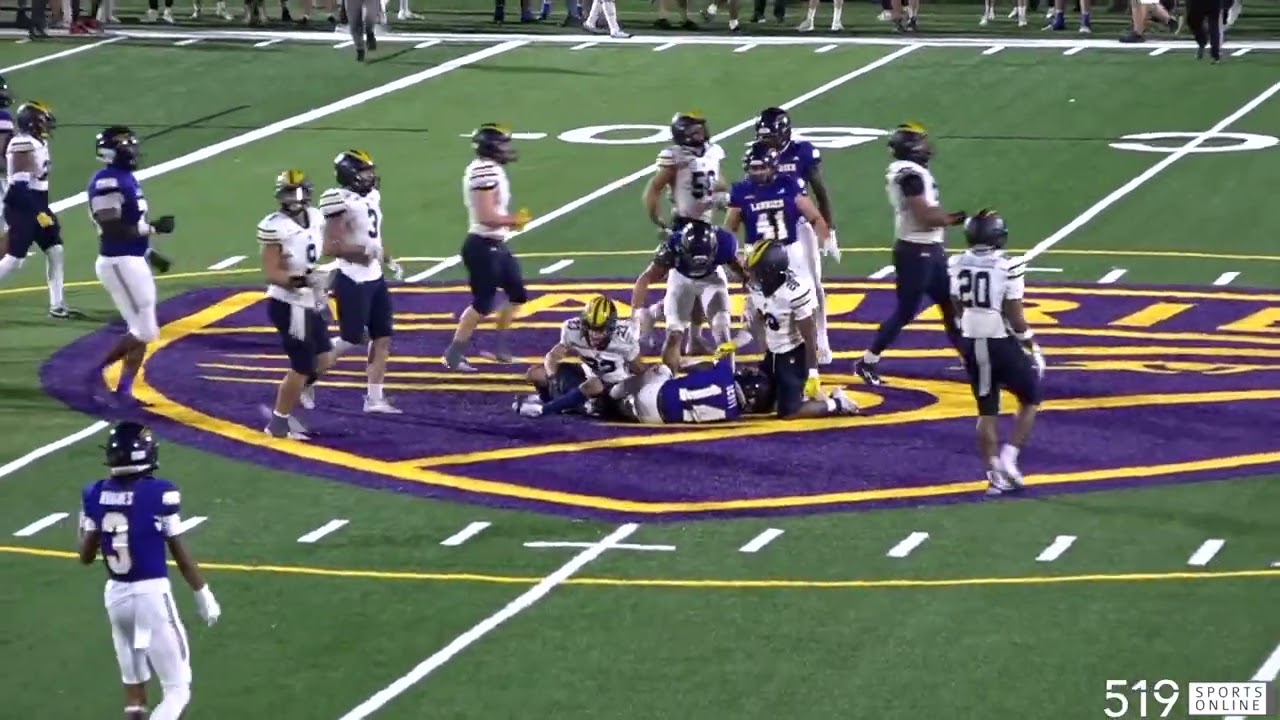 OUA Football - Windsor Lancers vs Laurier Golden Hawks