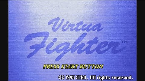 20 Mins Of...Virtua Fighter Intro (US/Saturn)