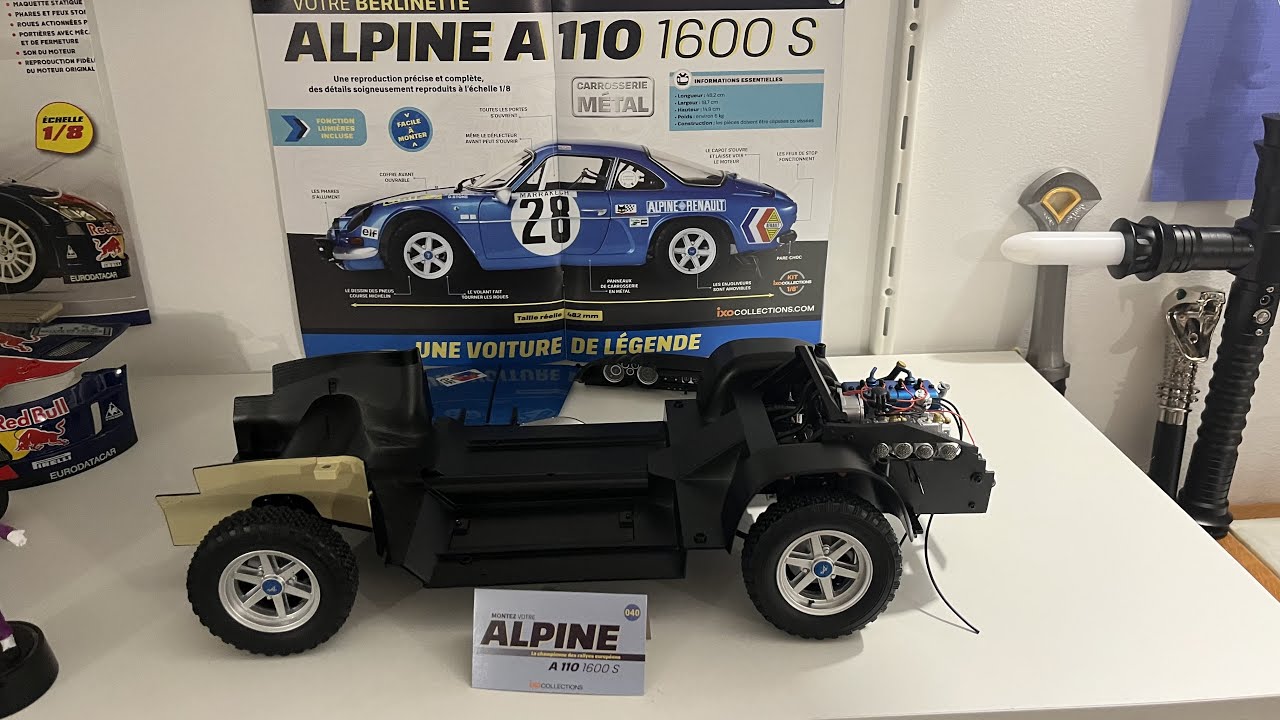 Maquette Alpine A110 1600 S Heller - Échelle 1:24, Kit à Monter, Référence 80745