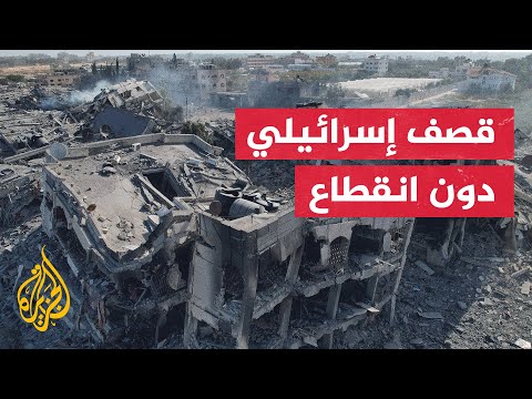 مراسل الجزيرة: غارة إسرائيلية تستهدف منطقة الصحابة واليرموك في غزة