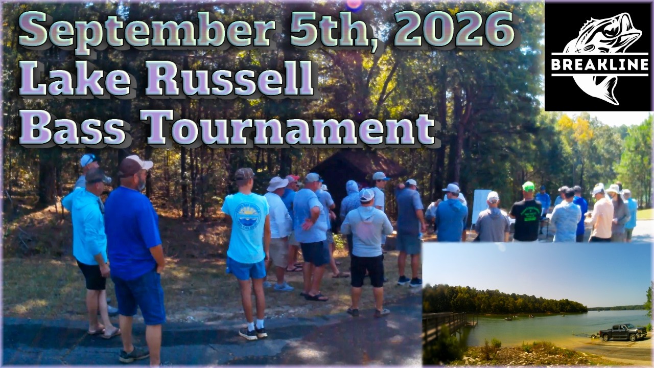Breakline Ministries September 2026 Bass Tournament