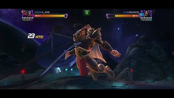 Marvel COC AW - 7* r3 Symbiote Supreme VS 7* r4 The Serpent node #46