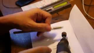 How to grind a Pilot Parallel Pen