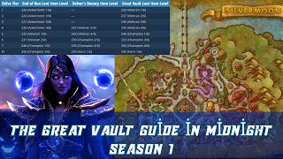 Celebrity The Great Vault Guide in Midnight Season 1 | How to Get BEST Weekly Loot FAST | Silvermoon Splendor Profile
