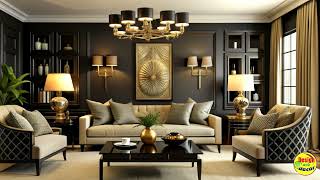 50 Daring Black And Beige Living Room Ideas | The Power Of Contrasting Colors