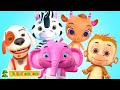 5 Little Animals Learn Numbers With Rhyme Kids Song By Little Treehouse 