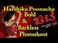 Harshika Poonacha Bold and Backless Photoshoot for Chitte Movie | Exclusive Video