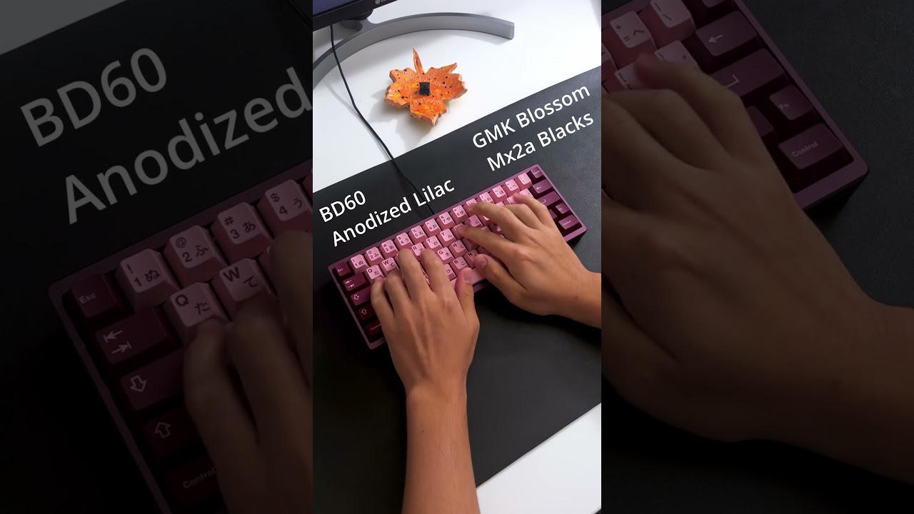 BD60 x Cherry Mx2a Blacks