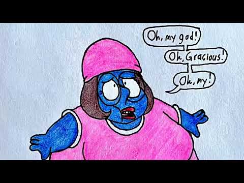 Meg Griffin Turning into Blueberry (inflation comic)