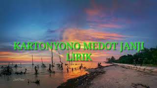 Lirik lagu(Kartonyono medot janji)