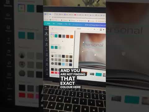 Color Dropper In Canva