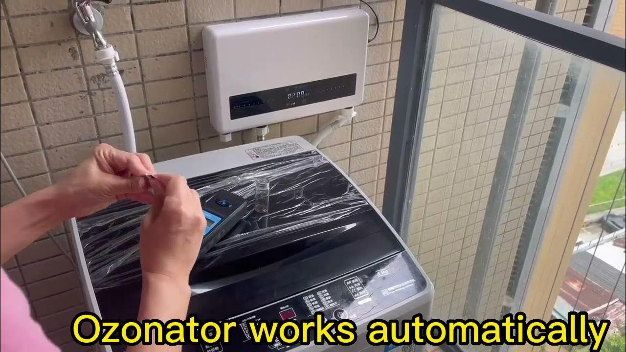 Water Ozonator WPOZ3.0 for washing machine and O3 concentration test YouTube