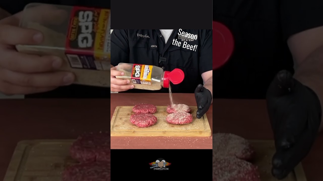 No Flip Smoked Burgers grill recipe grilling deliciousfood dinner