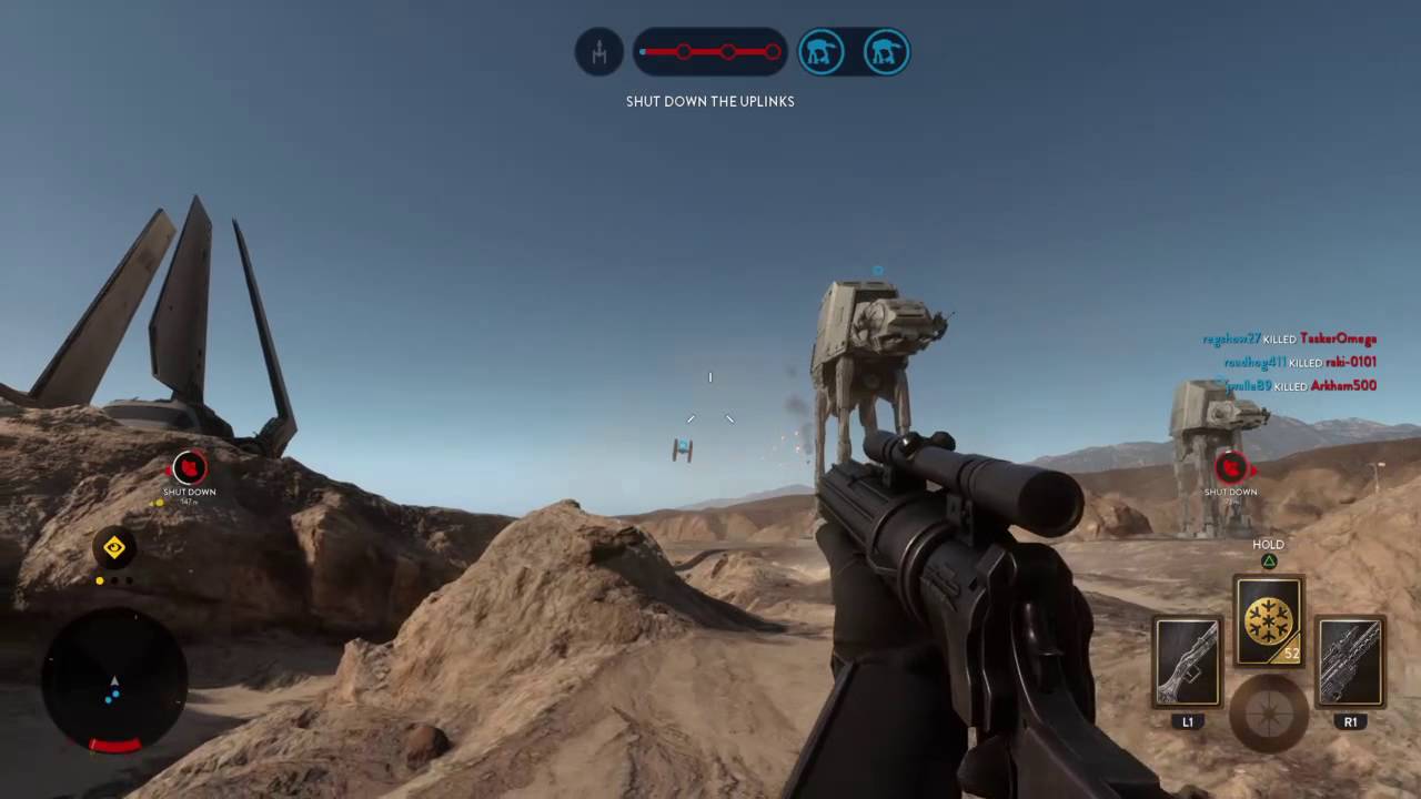 gaming logo Star Wars Battlefront - Best Miss EVER!
