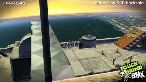 Touch BMX: Easy Way To Beat Illusion Labs Record on Skyline! - Touchgrind BMX