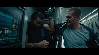 Furious 7 Paul walker vs Tony jaa in bus fight scene