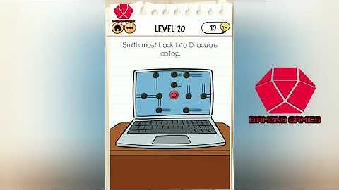 Brain Test 2 Smith and Joe Part 1 Level 20 smith must hack into draculas laptop