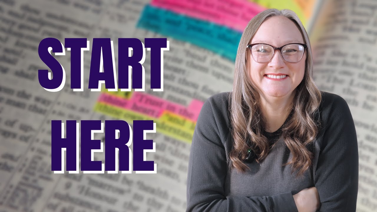 How To Begin Studying the Bible