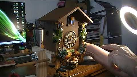 One Reason Why Your Cuckoo Clock May Run for an Hour and Then Stop