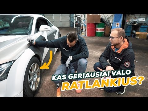 Video: Ar verta taisyti suskilusį ratlankį?