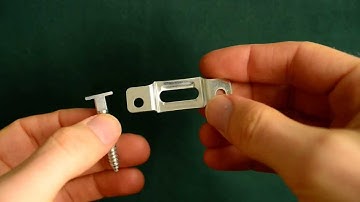 T-Screw security hangers for artwork