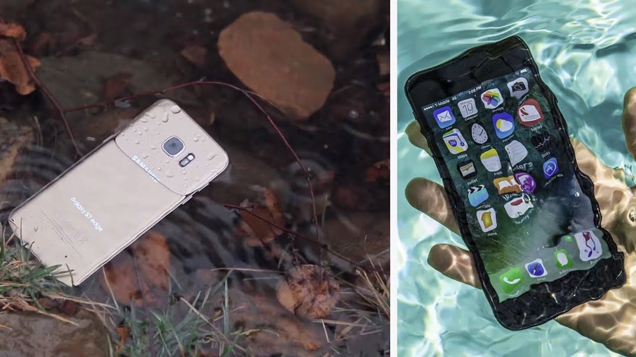 Waterproof vs Water Resistant Phone YouTube