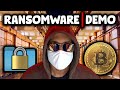 RANSOMWARE - LIVE DEMONSTRATION WITH SOURCE CODE (C#) | Ransomware Explained Simply (2021)