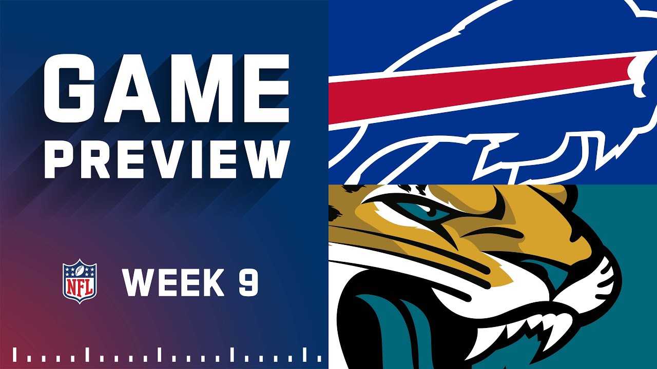 Buffalo Bills vs. Jacksonville Jaguars Week 9 NFL Game Preview YouTube