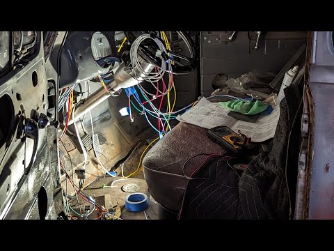 1951 GMC 100 – More wiring