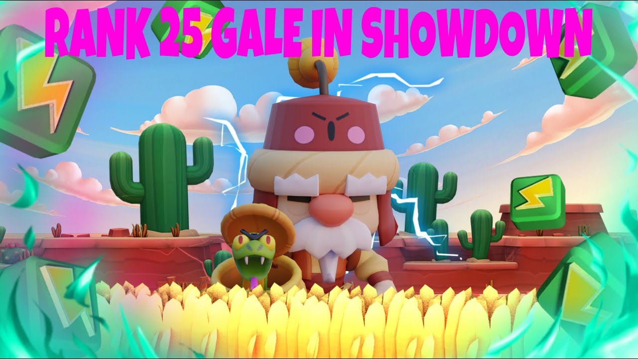 RANK 25 GALE IN SHOWDOWN Tips/Guide to playing SOLO showdown with gale without teaming