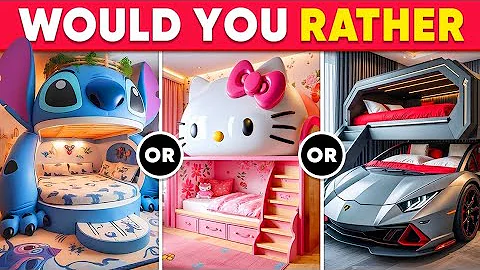 Would You Rather...? Build Your Dream Luxury Bedroom 🛏🤑🌈❤️