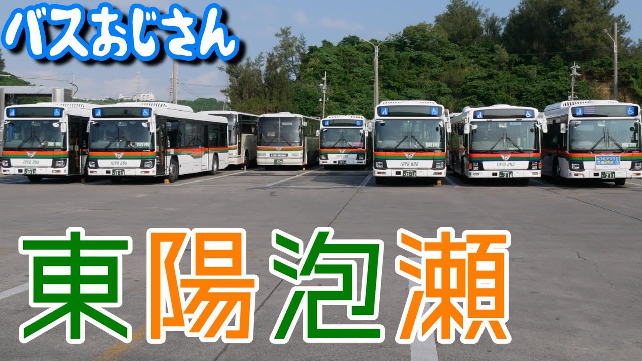 東陽バス泡瀬営業所 ノンステップ車増殖 Japanese Local Bus Toyo Bus 4k Youtube