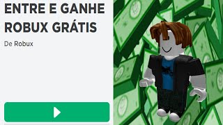 ENTRE NESSE MAPA E GANHE ROBUX GRÁTIS NO ROBLOX?