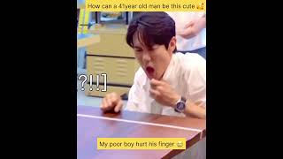 My poor boy hurt his finger 😭#yooyeonseok