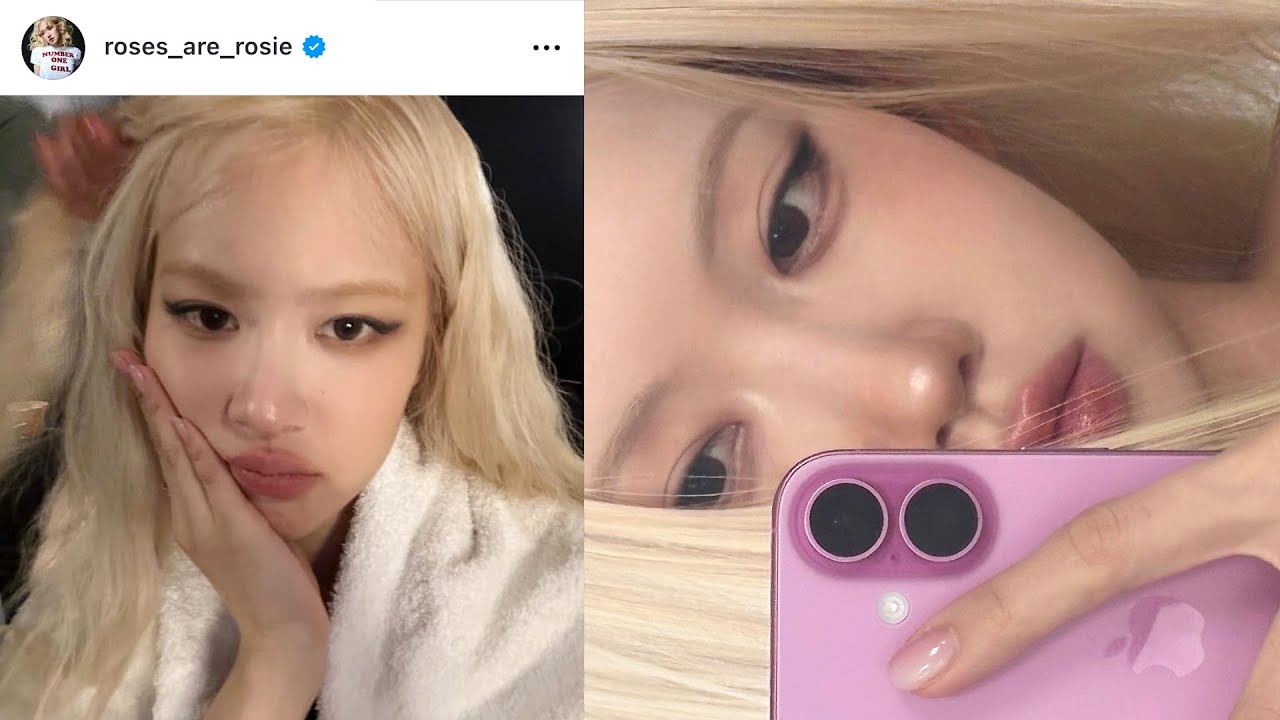 @roses_are_rosie🌹로제 메이크업 해 보았습니다