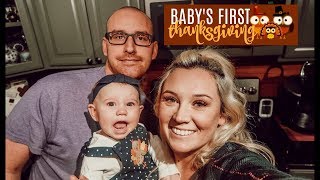 THANKSGIVING 2018 | baby's first turkey day & my birthday!