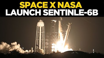 SpaceX LIVE | Falcon 9 Launches NASA Sentinel-6B Satellite | Vandenberg Space Force | Elon Musk