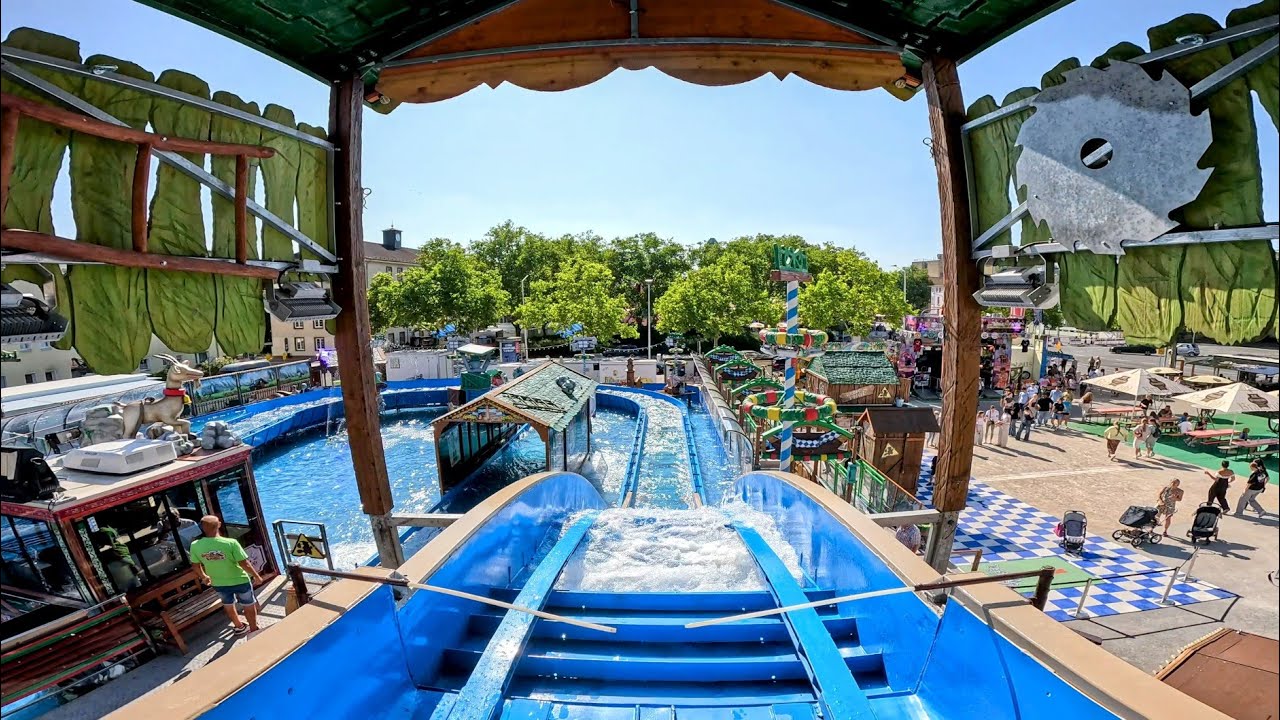 Jim & Jaspers Wildwasser - Blume ( Onride / POV ) [ Heinerfest Darmstadt 2025 ]