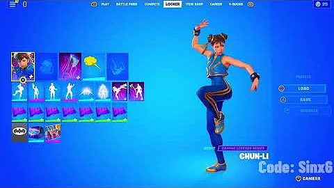 Fortnite Censored the new emote on Chun-Li..