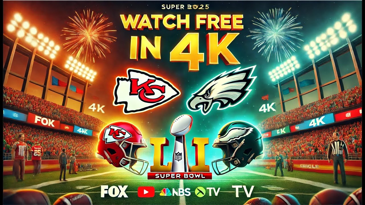 How to Watch Super Bowl 2025 FREE in 4K! | 3 Easy & Legal ways (No ...