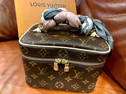 Louis Vuitton Nice Mini  How to turn it into a crossbody bag! 