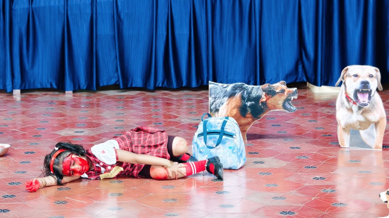 Fancy Dress competition First prize 🏆/ 2025/stray dog attack / Neha Roy / kids / amazing performance