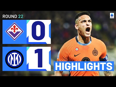 FIORENTINA-INTER 0-1 | HIGHLIGHTS | Lautaro header secure Inter win in Florence | Serie A 2023/24